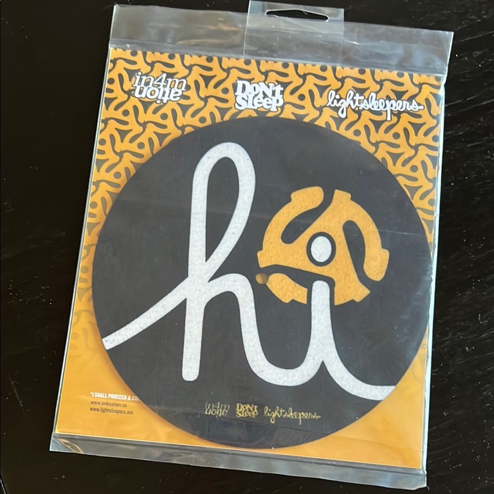 in4mation Slip Mat (Digital DJ) collab w/ Don’t Sleep & Lightsleepers